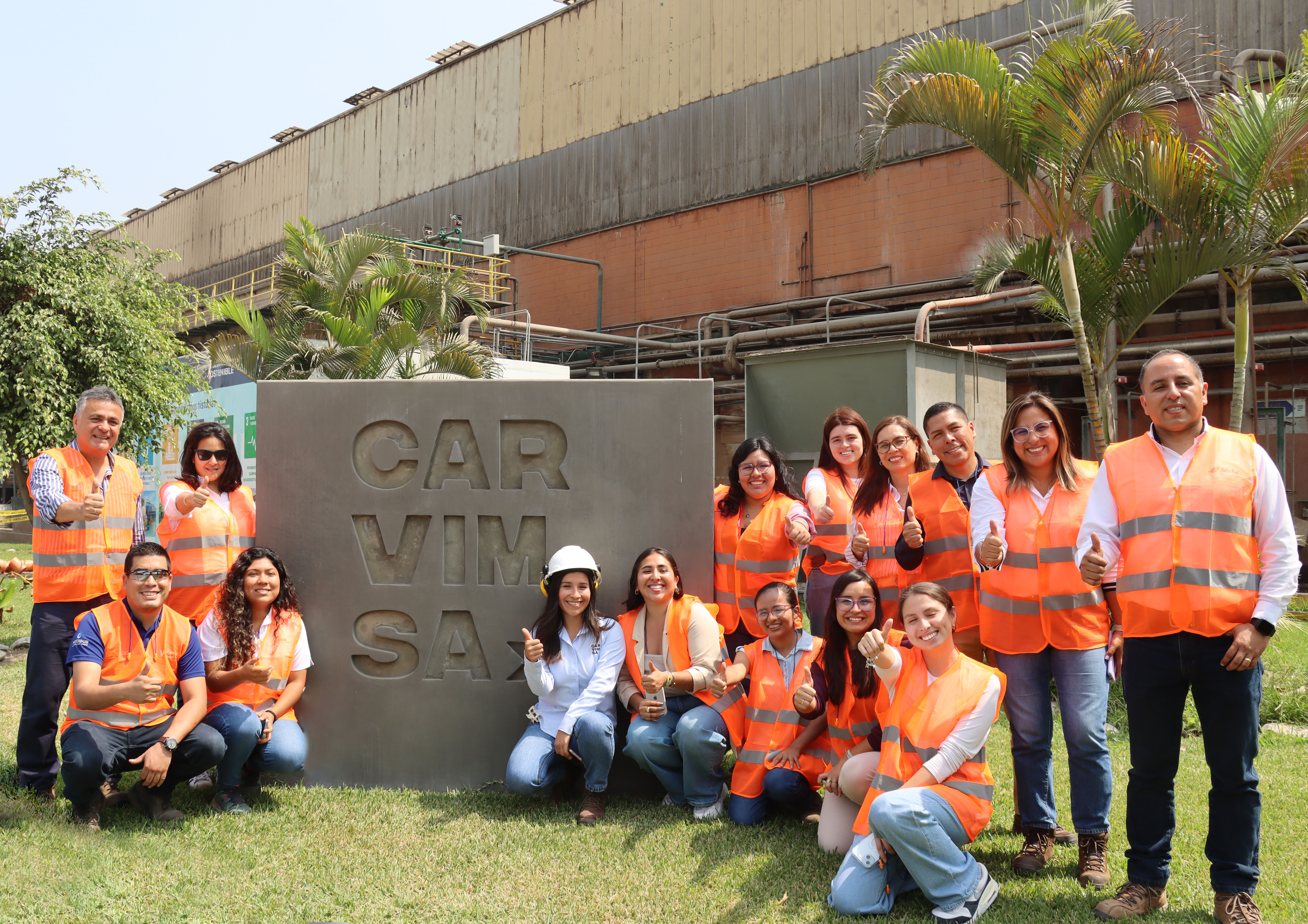 ¡CARVIMSA recibió a Perú Sostenible y aliados estratégicos en su planta de Huachipa!